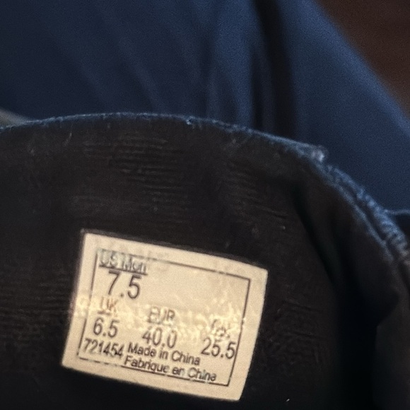 VANS Era gumsole black canvas men’s skate shoes lace up Sz 7 1/2 - Picture 11 of 12